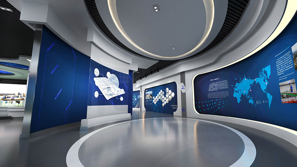 鄂州企业数字展览展厅